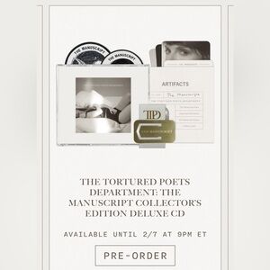 THE MANUSCRIPT COLLECTOR'S EDITION DELUXE CD